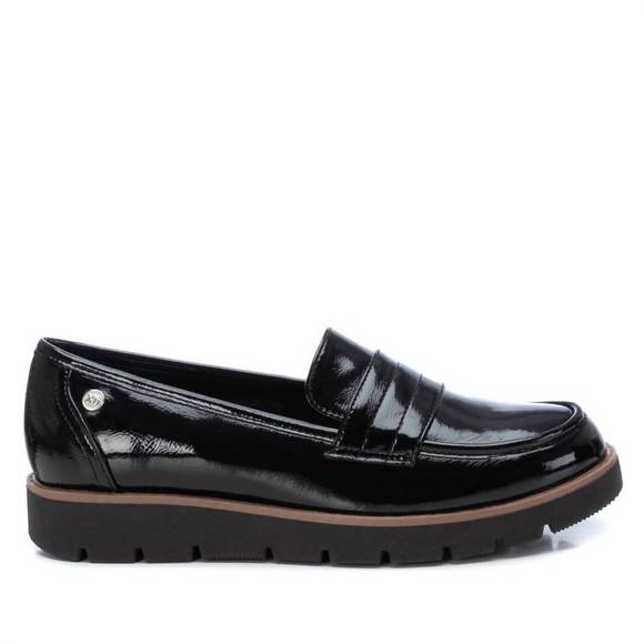 NEW XTI women's moccasins in black - Picture 2 of 3